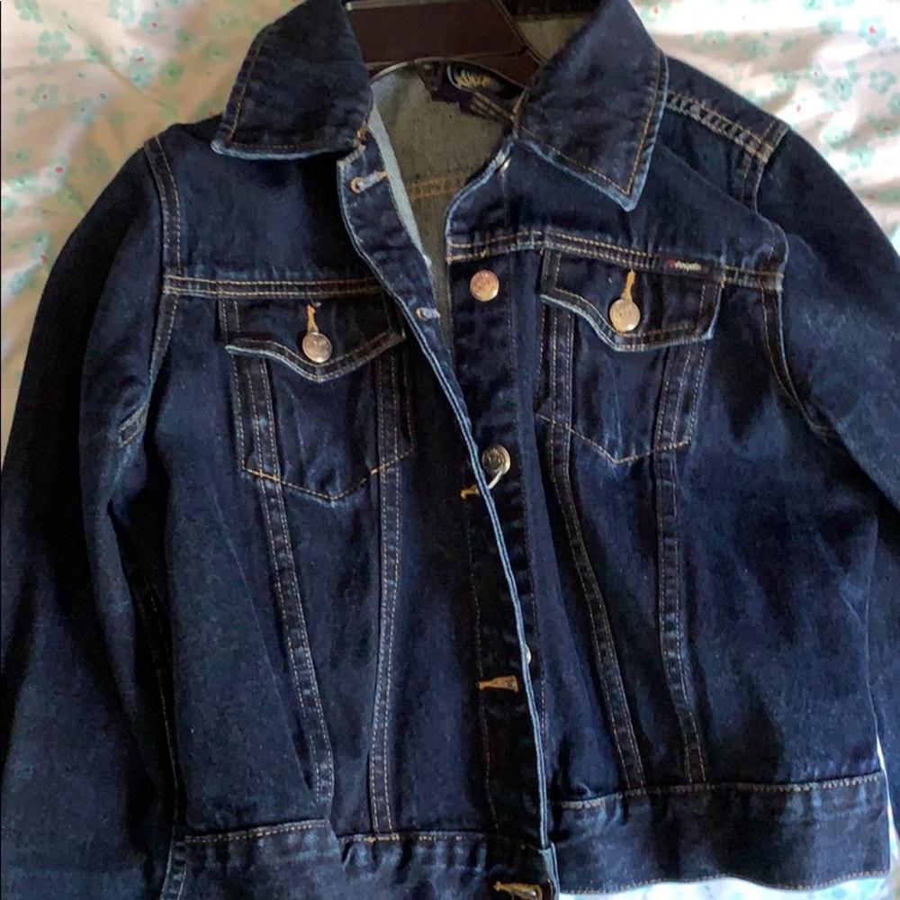 Vintage dark dean in jacket